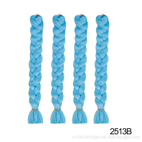 Large stock colorful ombre braiding hair wholesale synthetic artifical hair braiding